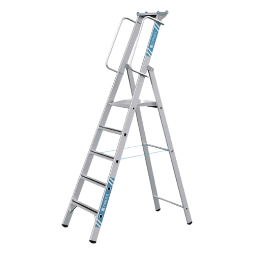 Leiter Stufenstehleiter, 4 Stufen Aluminium