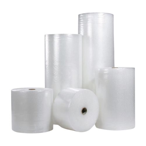Verpackungsmaterial Luftpolsterfolie 2-lagig, transparent